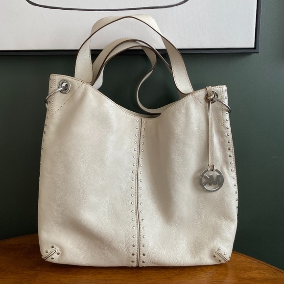 Michael Kors Handbags - Michael Kors Large White Satchel